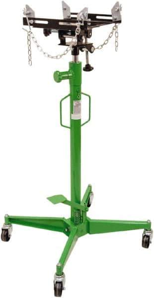 OEM Tools - 1,100 Lb Capacity Transmission Jack - 47 to 77" High - Exact Tool & Supply
