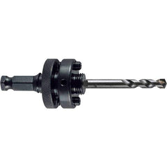 M.K. MORSE - Hole-Cutting Tool Arbors Tool Compatibility: Hole Saws Minimum Tool Diameter Compatibility (Inch): 7/16 - Exact Tool & Supply