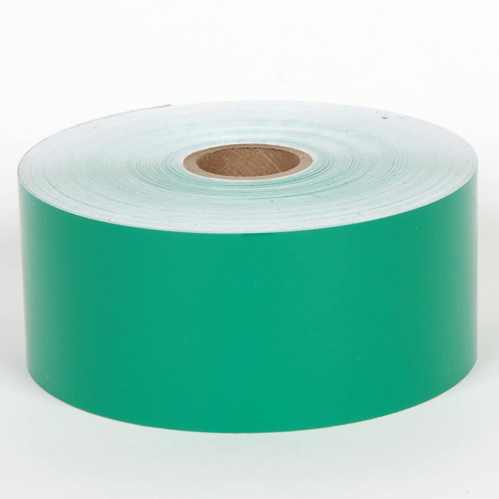 Cobra Systems - Labels, Ribbons & Tapes; Type: Vinyl Tape ; Color: Green ; For Use With: VNM4PRO ; Width (Inch): 2 ; Length (Feet): 150 ; Material: Vinyl - Exact Tool & Supply