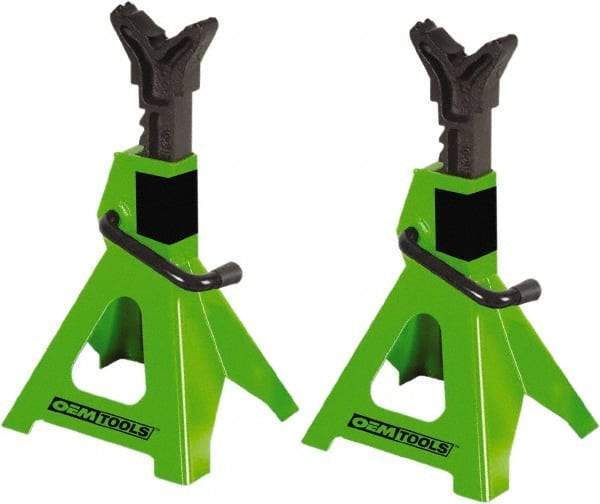OEM Tools - 6,000 Lb Capacity Jack Stand - 12 to 17-3/4" High - Exact Tool & Supply