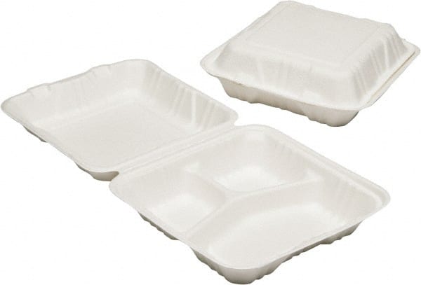 Ability One - Food Container Lids For Use With: Food Box Shape: Square - Exact Tool & Supply