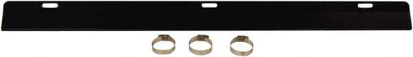 Buyers Products - Steel Wind Deflector Kit - 40" Long, Black, For Use with Ladder Racks - Exact Tool & Supply