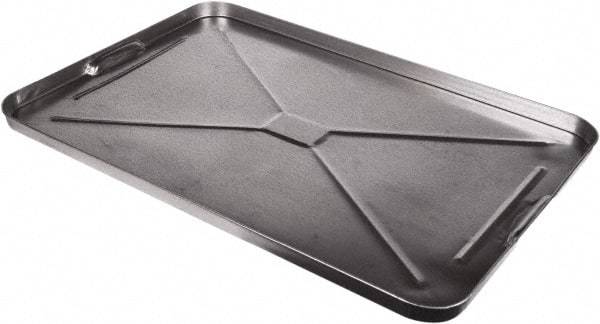 Funnel King - 6 Qt Drip Pan - Galvanized Steel, 17.5"x25.75"x.75" - Exact Tool & Supply