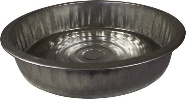 Funnel King - 13 Qt Drain Pan - Galvanized Steel - Exact Tool & Supply