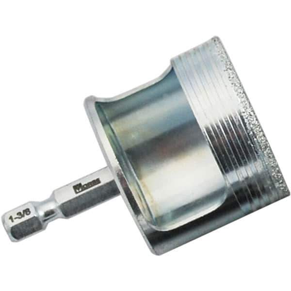 M.K. MORSE - 1" Diam, 1-1/2" Cutting Depth, Hole Saw - Steel Saw, Gulleted Edge - Exact Tool & Supply