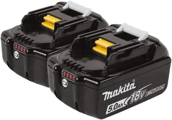 Makita - 18 Volt Lithium-Ion Power Tool Battery - 6 Ahr Capacity, 55 min Charge Time, Series LXT - Exact Tool & Supply