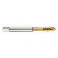 1-1/2-6 2B 5-Flute PM Cobalt Red Ring Spiral Point Plug Tap-TiN - Exact Tool & Supply