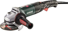 Metabo - 5" Wheel Diam, 11,000 RPM, Corded Angle & Disc Grinder - 5/8-11 Spindle, 120 Volts, 13.2 Amps - Exact Tool & Supply