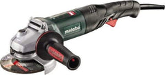 Metabo - 5" Wheel Diam, 11,000 RPM, Corded Angle & Disc Grinder - 5/8-11 Spindle, 120 Volts, 10.2 Amps - Exact Tool & Supply