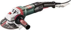 Metabo - 6" Wheel Diam, 9,600 RPM, Corded Angle & Disc Grinder - 5/8-11 Spindle, 120 Volts, 14.5 Amps - Exact Tool & Supply