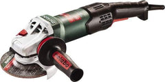 Metabo - 5" Wheel Diam, 10,000 RPM, Corded Angle & Disc Grinder - 5/8-11 Spindle, 120 Volts, 14.6 Amps - Exact Tool & Supply