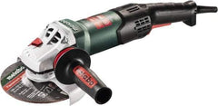 Metabo - 6" Wheel Diam, 9,600 RPM, Corded Angle & Disc Grinder - 5/8-11 Spindle, 120 Volts, 14.6 Amps - Exact Tool & Supply