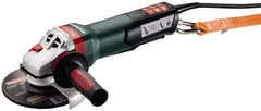 Metabo - 6" Wheel Diam, 9,600 RPM, Corded Angle & Disc Grinder - 5/8-11 Spindle, 120 Volts, 14.5 Amps - Exact Tool & Supply