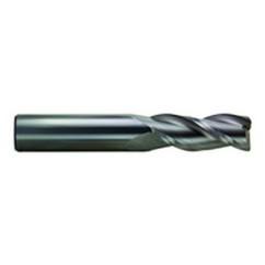 1/2" Dia. - 3" OAL - MG CBD - 35° Helix HP End Mill 3 FL - Exact Tool & Supply