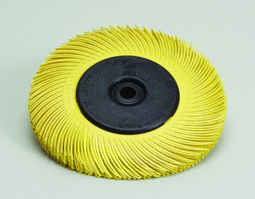 6 x 1" - 80 Grit - Ceramic - Radial Bristle Brush - Exact Tool & Supply