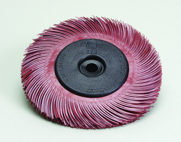 6 x 1" - 220 Grit - Ceramic - Radial Bristle Brush - Exact Tool & Supply