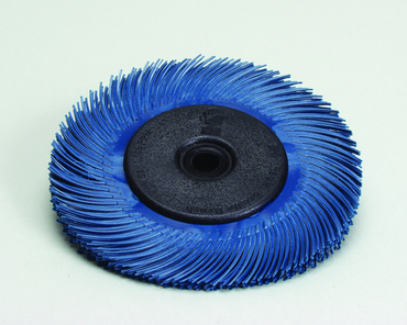 6 x 1" - 400 Grit - Ceramic - Radial Bristle Brush - Exact Tool & Supply