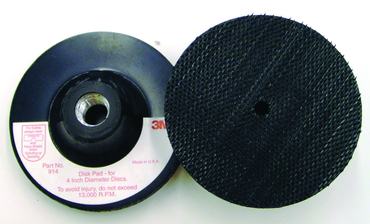 4 x 1/8 x 3/8 x 5/8-11 Internal - Disc Pad Holder 914 - Exact Tool & Supply