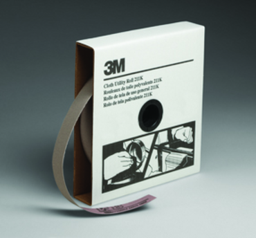 1-1/2" x 50 yds - 150 Grit - Aluminum Oxide - J Weight - Utility Cloth Roll 211K - Exact Tool & Supply