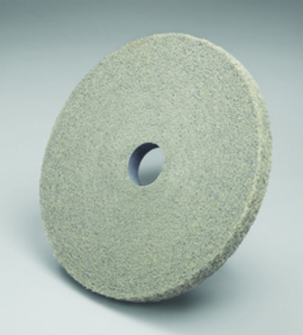 6" - FIN Grit - Silicon Carbide - EX2 Deburring Wheel - Exact Tool & Supply