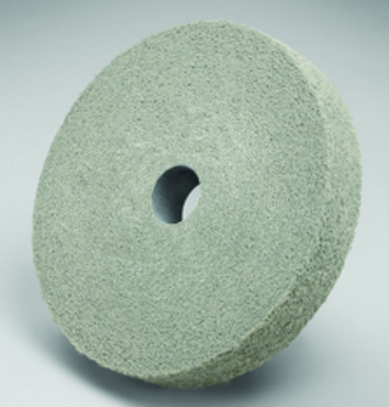 6" - FIN Grit - Silicon Carbide - EX2 Deburring Wheel - Exact Tool & Supply