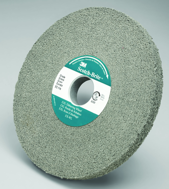 6" - FIN Grit - Silicon Carbide - Convolute EXL Deburring Wheel - Exact Tool & Supply