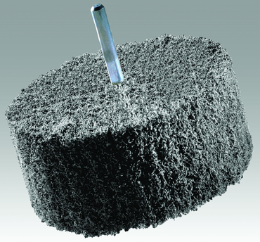 8" - MED Grit - Silicon Carbide - Multi-Finishing Wheel - Exact Tool & Supply