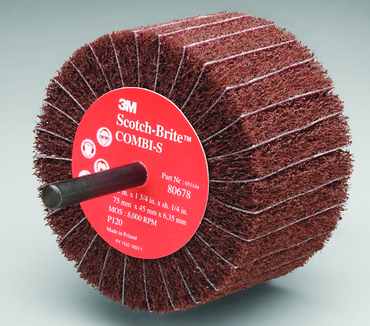 3 x 1-3/4 x 1/4" - P180 Grit - Combi S Wheel - Exact Tool & Supply