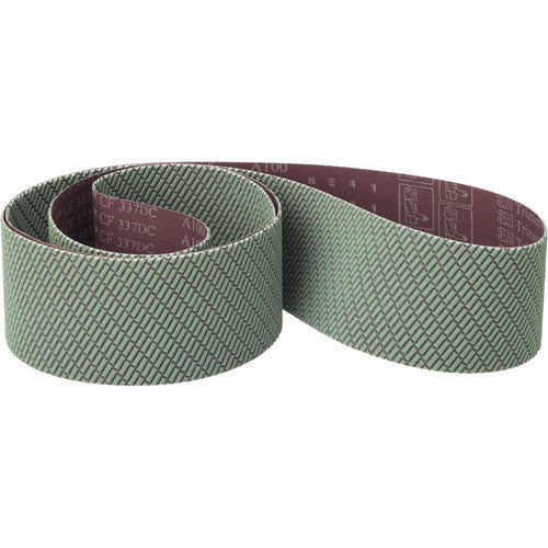 3M Trizact Cloth Belt 337DC A65 X-weight 3-1/2″ × 59″ Film-lok No Flex - Exact Tool & Supply