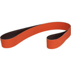 3M Cloth Belt 777F 36 YF-weight 3″ × 31-7/8″ Fabri-lok - Exact Tool & Supply