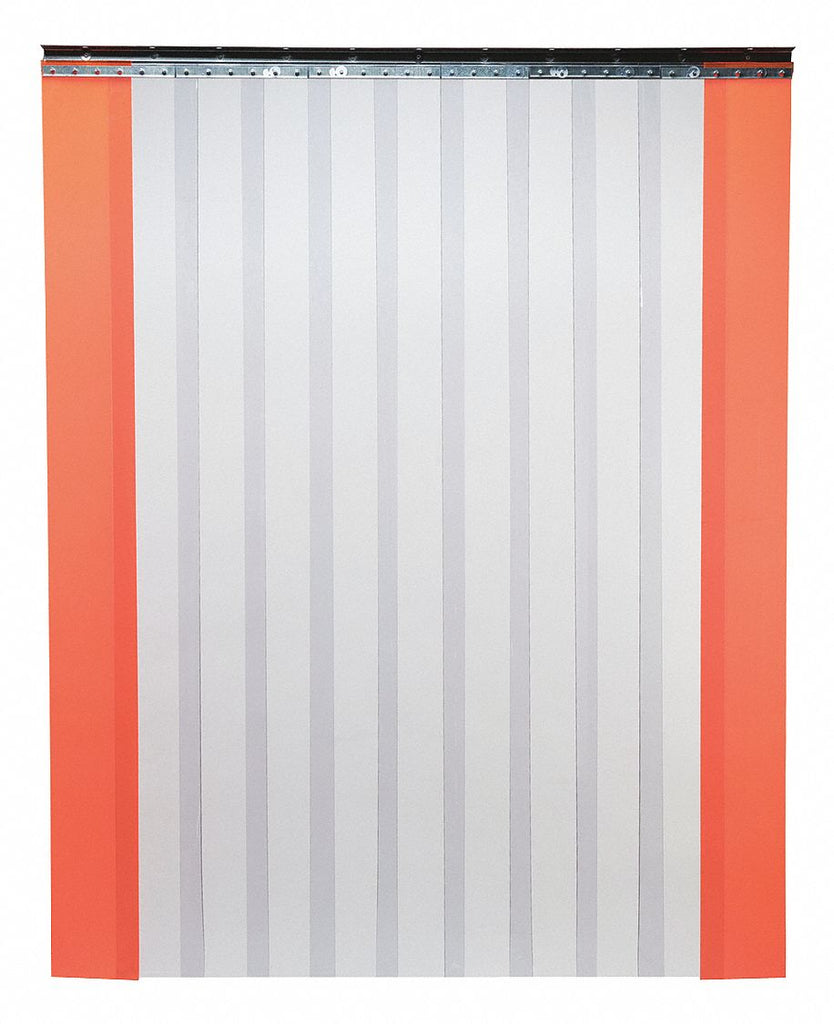 Strip Door, Smooth Strip Texture, 14 ft. Opening Width, 14 ft. Opening Height