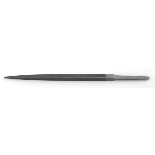 Three Square File, Swiss Pattern, 2 Cut, 6 in - Exact Tool & Supply