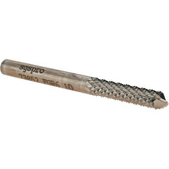 SGS Pro - Drill Point End, Diamond Pattern Router Bit - Exact Tool & Supply