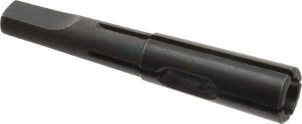 Scully Jones - 5/16 Inch, MT1 Outside Morse Taper, Drill Driver - 0.19 Inch Projection, 0.158 to 0.162 Inch Drill Tang Thickness - Exact Tool & Supply