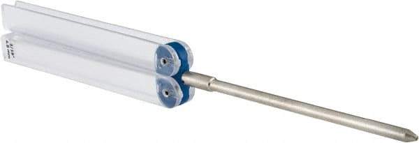 DMT - 9-1/2" OAL Coarse Round Chainsaw File Diamond File - 3/16" Wide x 3/16" Thick, 3-3/4 LOC, Blue, 325 Grit - Exact Tool & Supply