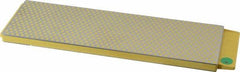 DMT - 8" Long x 2-5/8" Wide Diam ond Sharpening Stone - Rectangle, 1200/600 Grit, Ultra Fine, Super Fine Grade - Exact Tool & Supply