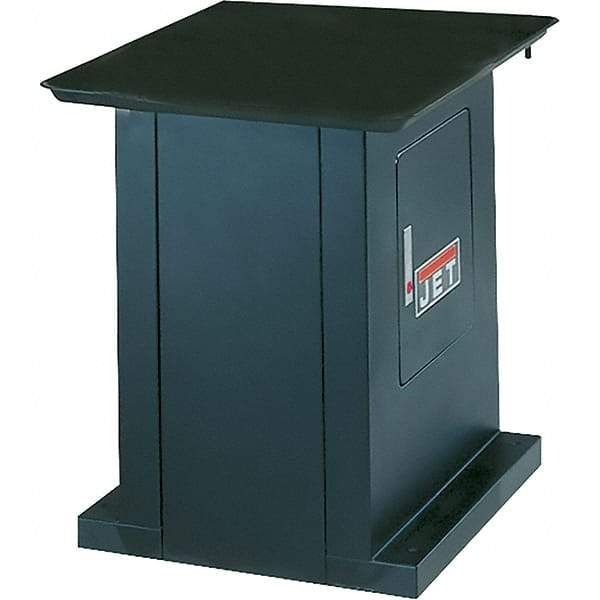 Jet - Milling Machine Stand for Mill Drills - 48" Long x 48" Deep x 40" High - Exact Tool & Supply