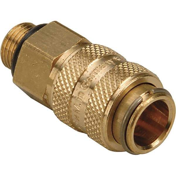 Dynabrade - Power Sander Female Quick Disconnect - 1/8" Diam, For Use with Dynorbital Supreme Random Orbital Sanders - Exact Tool & Supply