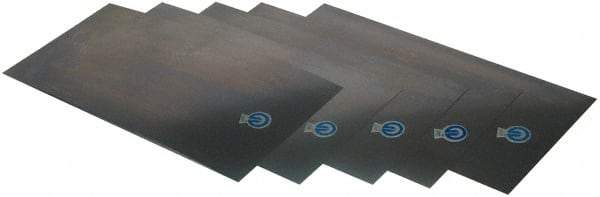 Precision Brand - 10 Piece, 18 Inch Long x 6 Inch Wide x 0.015 Inch Thick, Shim Sheet Stock - Steel - Exact Tool & Supply