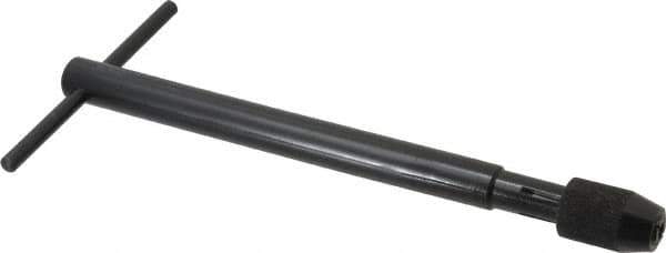 Cle-Line - 7/32 to 1/2" Tap Capacity, T Handle Tap Wrench - 10-5/8" Overall Length - Exact Tool & Supply