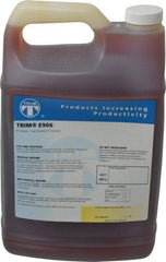 Master Fluid Solutions - Trim E906, 1 Gal Bottle Cutting & Grinding Fluid - Water Soluble, For Gear Hobbing, Heavy-Duty Broaching, Machining, Surface/Pocket/Thread Milling - Exact Tool & Supply