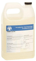 Master Fluid Solutions - Trim SC536, 1 Gal Bottle Cutting & Grinding Fluid - Semisynthetic, For Drilling, Reaming, Tapping - Exact Tool & Supply