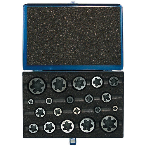 45NCNF 20 Piece NC/NF Carbon Hex Die Set - Exact Tool & Supply
