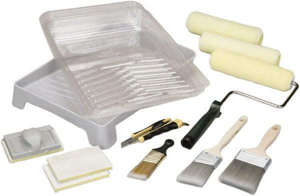 Ability One - Trim Paint Roller Kit - Includes Paint Tray, Roller Cover & Frame - Exact Tool & Supply
