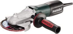 Metabo - 4-1/2" Wheel Diam, 10,000 RPM, Corded Angle & Disc Grinder - 5/8-11 Spindle - Exact Tool & Supply