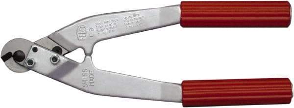 FELCO - 12-51/64" OAL, 1/4" Capacity, Cable Cutter - Exact Tool & Supply