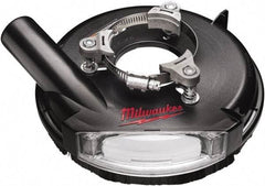 Milwaukee Tool - 7" Diam Grinder Dust Shroud - For Use with Sanders/Grinders - Exact Tool & Supply
