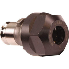 Emuge - 0.141" Tap Shank Diam, #0 Tapping Adapter - 0.1969" Projection, 0.9055" Tap Depth, 0.5118" Shank OD, Through Coolant, Series EM00-Z/ER - Exact Tool & Supply