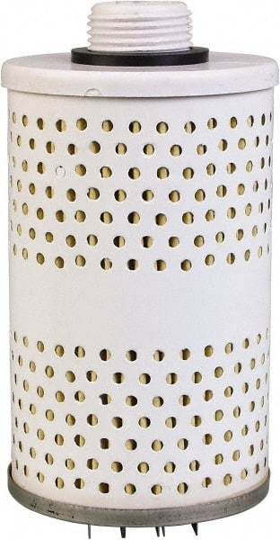 PRO-LUBE - 1 Inlet Size, 20 GPM, Pump Filter - 5.31 Long, 10 Micron Mesh, Nylon and Paper - Exact Tool & Supply