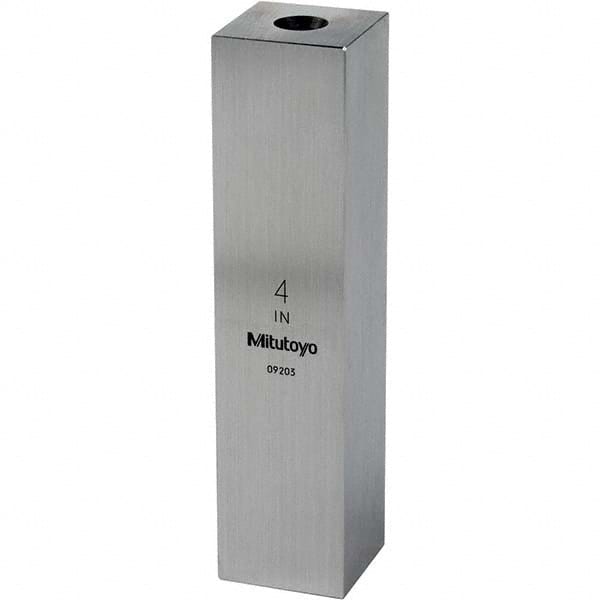 Mitutoyo - Gage Blocks & Spacers Type: Gage Block Size (Decimal Inch): 4.00000 - Exact Tool & Supply